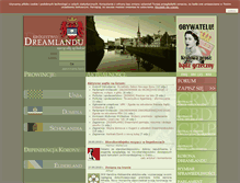Tablet Screenshot of dreamland.net.pl